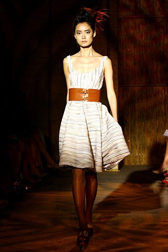 Douglas Hannant, Spring/Summer 2012. New York Fashion Week Spring/Summer 2012. [Photo by Neilson Barnard/Getty Images]