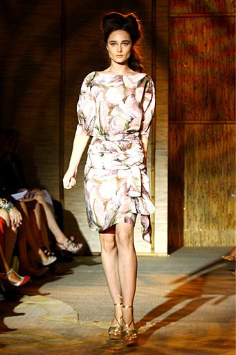 Douglas Hannant, Spring/Summer 2012. New York Fashion Week Spring/Summer 2012. [Photo by Neilson Barnard/Getty Images]