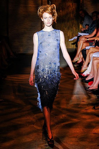Douglas Hannant, Spring/Summer 2012. New York Fashion Week Spring/Summer 2012. [Photo by Neilson Barnard/Getty Images]