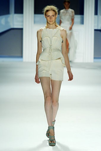 Vera Wang, Spring/Summer 2012. New York Fashion Week Spring/Summer 2012. [Photo by Frazer Harrison/Getty Images for Mercedes-Benz Fashion Week]