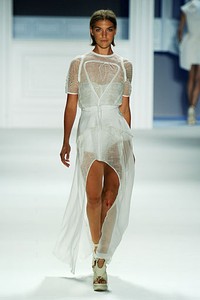 Vera Wang, Spring/Summer 2012. New York Fashion Week Spring/Summer 2012. [Photo by Frazer Harrison/Getty Images for Mercedes-Benz Fashion Week]