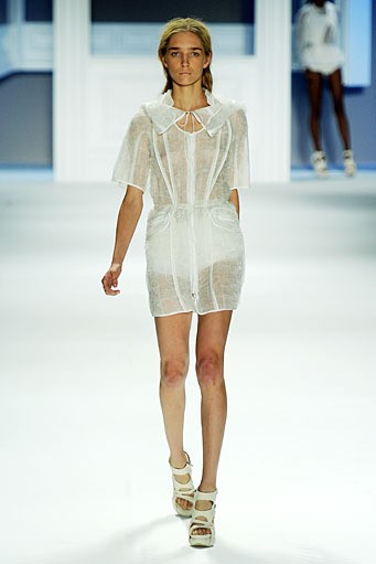 Vera Wang, Spring/Summer 2012. New York Fashion Week Spring/Summer 2012. [Photo by Frazer Harrison/Getty Images for Mercedes-Benz Fashion Week]