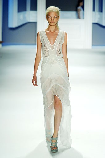 Vera Wang, Spring/Summer 2012. New York Fashion Week Spring/Summer 2012. [Photo by Frazer Harrison/Getty Images for Mercedes-Benz Fashion Week]