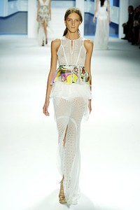 Vera Wang, Spring/Summer 2012. New York Fashion Week Spring/Summer 2012. [Photo by Frazer Harrison/Getty Images for Mercedes-Benz Fashion Week]