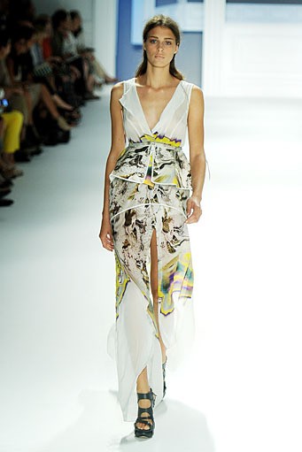 Vera Wang, Spring/Summer 2012. New York Fashion Week Spring/Summer 2012. [Photo by Frazer Harrison/Getty Images for Mercedes-Benz Fashion Week]