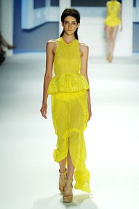 Vera Wang, Spring/Summer 2012. New York Fashion Week Spring/Summer 2012. [Photo by Frazer Harrison/Getty Images for Mercedes-Benz Fashion Week]