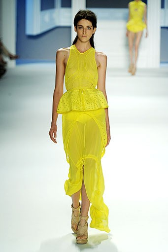 Vera Wang, Spring/Summer 2012. New York Fashion Week Spring/Summer 2012. [Photo by Frazer Harrison/Getty Images for Mercedes-Benz Fashion Week]