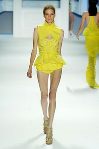 Vera Wang, Spring/Summer 2012. New York Fashion Week Spring/Summer 2012. [Photo by Frazer Harrison/Getty Images for Mercedes-Benz Fashion Week]