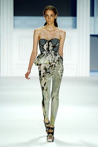 Vera Wang, Spring/Summer 2012. New York Fashion Week Spring/Summer 2012. [Photo by Frazer Harrison/Getty Images for Mercedes-Benz Fashion Week]