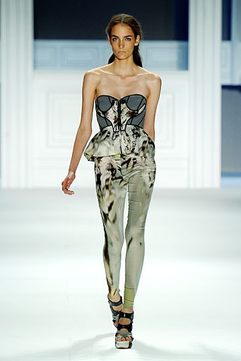 Vera Wang, Spring/Summer 2012. New York Fashion Week Spring/Summer 2012. [Photo by Frazer Harrison/Getty Images for Mercedes-Benz Fashion Week]