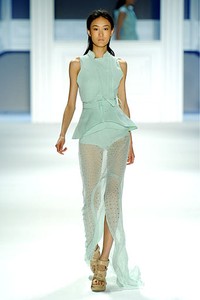 Vera Wang, Spring/Summer 2012. New York Fashion Week Spring/Summer 2012. [Photo by Frazer Harrison/Getty Images for Mercedes-Benz Fashion Week]