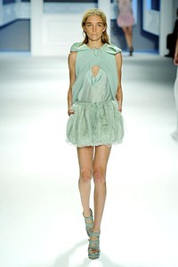 Vera Wang, Spring/Summer 2012. New York Fashion Week Spring/Summer 2012. [Photo by Frazer Harrison/Getty Images for Mercedes-Benz Fashion Week]