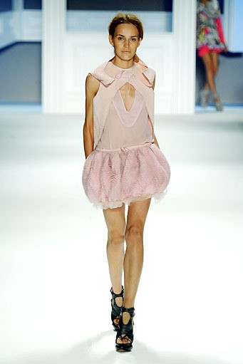 Vera Wang, Spring/Summer 2012. New York Fashion Week Spring/Summer 2012. [Photo by Frazer Harrison/Getty Images for Mercedes-Benz Fashion Week]