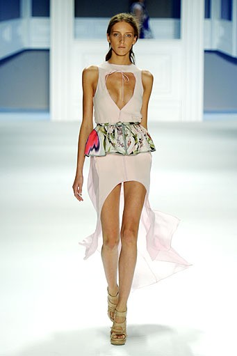 Vera Wang, Spring/Summer 2012. New York Fashion Week Spring/Summer 2012. [Photo by Frazer Harrison/Getty Images for Mercedes-Benz Fashion Week]