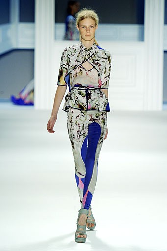 Vera Wang, Spring/Summer 2012. New York Fashion Week Spring/Summer 2012. [Photo by Frazer Harrison/Getty Images for Mercedes-Benz Fashion Week]