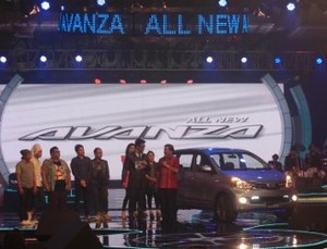 Peluncuran All New Avanza Bertabur Bintang