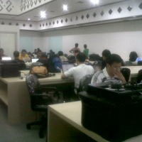 H-1, Media Center di Jakarta Belum 100% Siap
