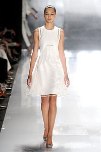 Chado Ralph Rucci, Spring/Summer 2012. New York Fashion Week Spring/Summer 2012. [Photo by Frazer Harrison/Getty Images for Mercedes-Benz Fashion Week]