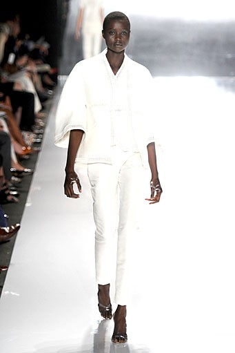 Chado Ralph Rucci, Spring/Summer 2012. New York Fashion Week Spring/Summer 2012. [Photo by Frazer Harrison/Getty Images for Mercedes-Benz Fashion Week]