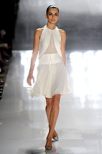 Chado Ralph Rucci, Spring/Summer 2012. New York Fashion Week Spring/Summer 2012. [Photo by Frazer Harrison/Getty Images for Mercedes-Benz Fashion Week]