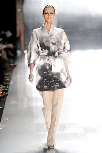 Chado Ralph Rucci, Spring/Summer 2012. New York Fashion Week Spring/Summer 2012. [Photo by Frazer Harrison/Getty Images for Mercedes-Benz Fashion Week]