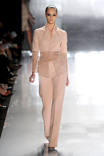 Chado Ralph Rucci, Spring/Summer 2012. New York Fashion Week Spring/Summer 2012. [Photo by Frazer Harrison/Getty Images for Mercedes-Benz Fashion Week]