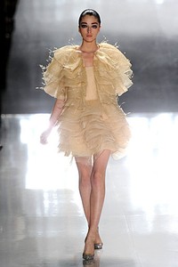 Chado Ralph Rucci, Spring/Summer 2012. New York Fashion Week Spring/Summer 2012. [Photo by Frazer Harrison/Getty Images for Mercedes-Benz Fashion Week]