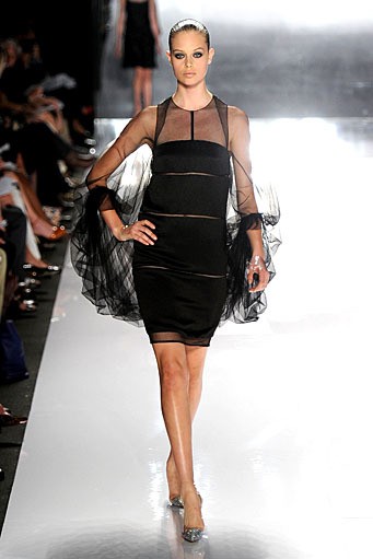 Chado Ralph Rucci, Spring/Summer 2012. New York Fashion Week Spring/Summer 2012. [Photo by Frazer Harrison/Getty Images for Mercedes-Benz Fashion Week]