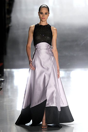 Chado Ralph Rucci, Spring/Summer 2012. New York Fashion Week Spring/Summer 2012. [Photo by Frazer Harrison/Getty Images for Mercedes-Benz Fashion Week]