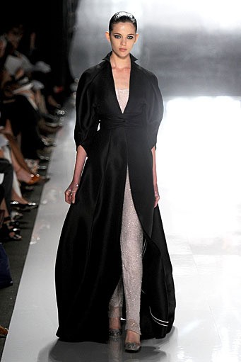 Chado Ralph Rucci, Spring/Summer 2012. New York Fashion Week Spring/Summer 2012. [Photo by Frazer Harrison/Getty Images for Mercedes-Benz Fashion Week]