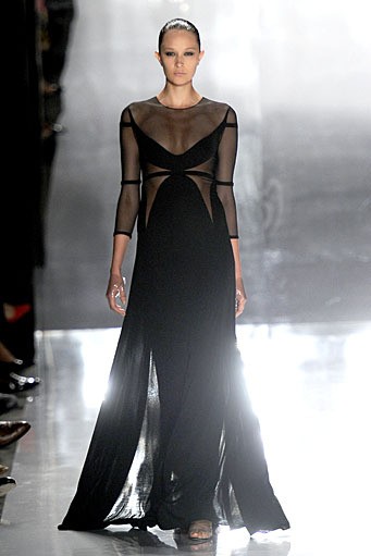 Chado Ralph Rucci, Spring/Summer 2012. New York Fashion Week Spring/Summer 2012. [Photo by Frazer Harrison/Getty Images for Mercedes-Benz Fashion Week]