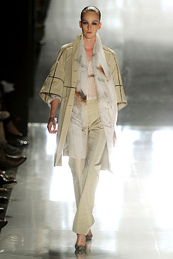 Chado Ralph Rucci, Spring/Summer 2012. New York Fashion Week Spring/Summer 2012. [Photo by Frazer Harrison/Getty Images for Mercedes-Benz Fashion Week]