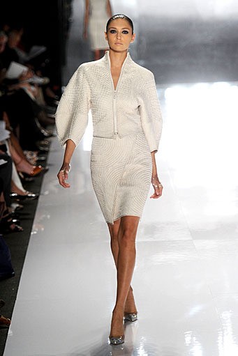 Chado Ralph Rucci, Spring/Summer 2012. New York Fashion Week Spring/Summer 2012. [Photo by Frazer Harrison/Getty Images for Mercedes-Benz Fashion Week]