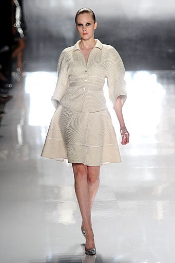 Chado Ralph Rucci, Spring/Summer 2012. New York Fashion Week Spring/Summer 2012. [Photo by Frazer Harrison/Getty Images for Mercedes-Benz Fashion Week]