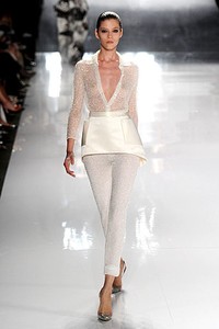 Chado Ralph Rucci, Spring/Summer 2012. New York Fashion Week Spring/Summer 2012. [Photo by Frazer Harrison/Getty Images for Mercedes-Benz Fashion Week]