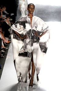 Chado Ralph Rucci, Spring/Summer 2012. New York Fashion Week Spring/Summer 2012. [Photo by Frazer Harrison/Getty Images for Mercedes-Benz Fashion Week]