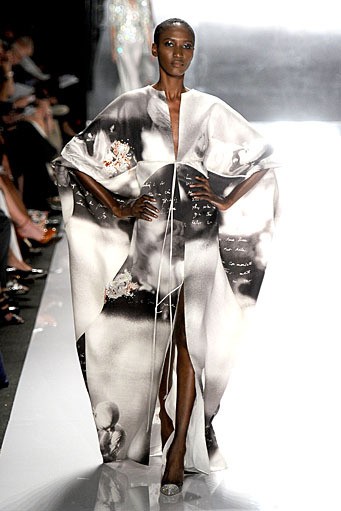 Chado Ralph Rucci, Spring/Summer 2012. New York Fashion Week Spring/Summer 2012. [Photo by Frazer Harrison/Getty Images for Mercedes-Benz Fashion Week]