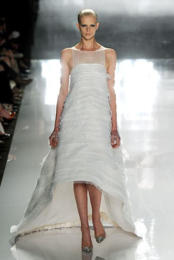 Chado Ralph Rucci, Spring/Summer 2012. New York Fashion Week Spring/Summer 2012. [Photo by Frazer Harrison/Getty Images for Mercedes-Benz Fashion Week]