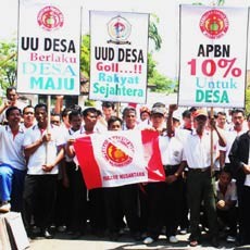 Bupati Sukoharjo Dukung Perangkat Desa Surati SBY Soal RUU Desa