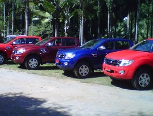 All New Ford Ranger Panaskan Chiang Rai yang Sejuk
