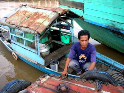 Pedagang Sungai Musi Tak Tersentuh SEA Games