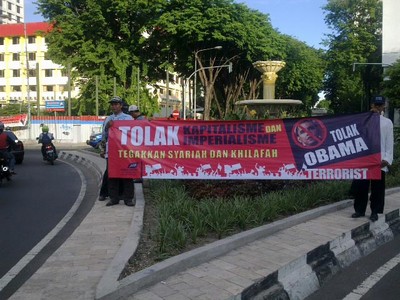 HTI Tolak Kedatangan Obama
