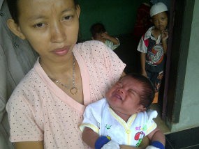 Rehan, Bayi yang Menangis Darah Dirujuk ke RSUD Tangerang
