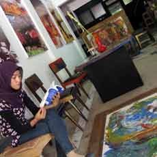 Konsep Galeri Ala Warung Seni