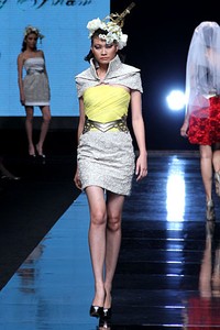 Ashley Isham. Jakarta Fashion Week 2012 at Pacific Place ground floor. Jakarta. [Foto: Mohammad Abduh/Wolipop]