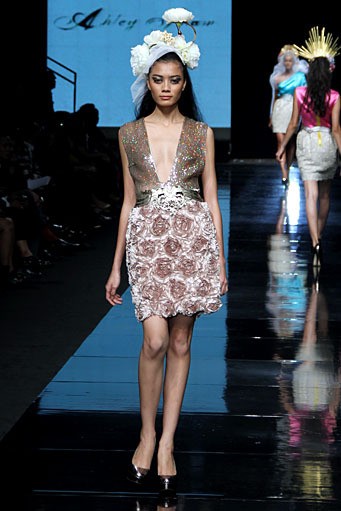 Ashley Isham. Jakarta Fashion Week 2012 at Pacific Place ground floor. Jakarta. [Foto: Mohammad Abduh/Wolipop]