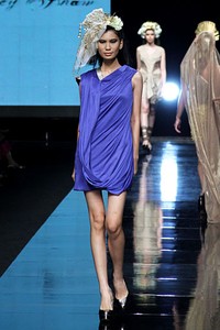 Ashley Isham. Jakarta Fashion Week 2012 at Pacific Place ground floor. Jakarta. [Foto: Mohammad Abduh/Wolipop]