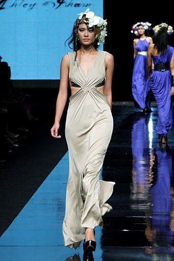 Ashley Isham. Jakarta Fashion Week 2012 at Pacific Place ground floor. Jakarta. [Foto: Mohammad Abduh/Wolipop]