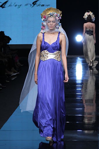 Ashley Isham. Jakarta Fashion Week 2012 at Pacific Place ground floor. Jakarta. [Foto: Mohammad Abduh/Wolipop]