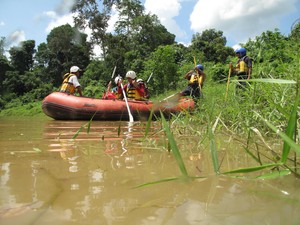 Kami, Perintis Jalur Rafting Sungai Sangata